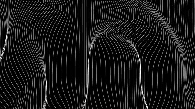 Subtle Grey Wave Texture Background with Topographic Line Patterns for Minimalist Web Design, Mobile App Interfaces, and Creative Branding Media