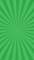 Green Starburst Pattern with Radial Lines and Flicker Effect in Abstract Digital Design
