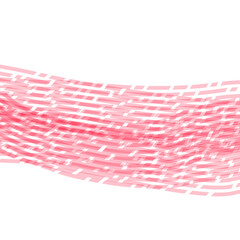 Pink glitter texture swirl abstract seamless pattern design isolated on transparent background