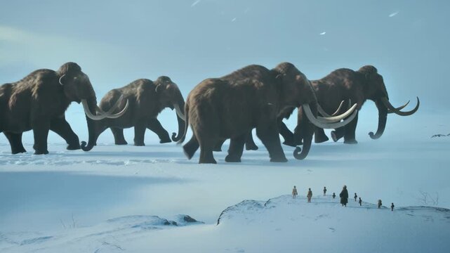 prehistoric human life