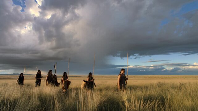 prehistoric human life