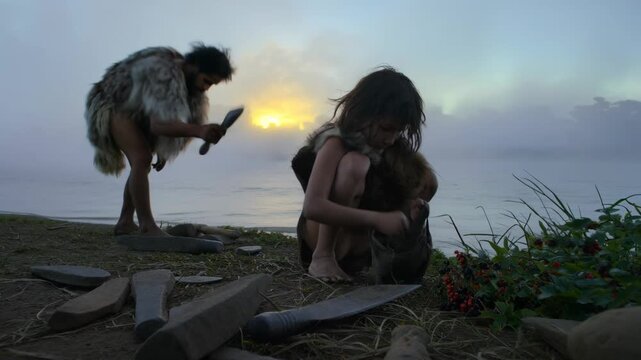 prehistoric human life