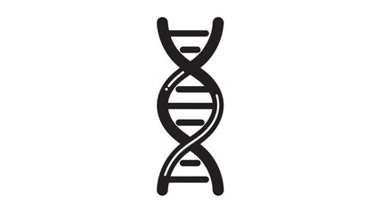 Icon Representing Genetics, Biotechnology, and Molecular Biology Science