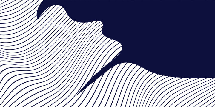 White and blue modern futuristic background with abstract waves. for banner background design, products, presentations, screen printing, animation, covers