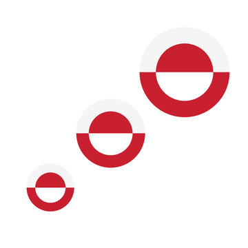 Greenland circular progress bars in ascending order