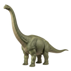 Fototapeta premium Brachiosaurus dinosaur on black background