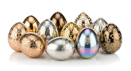 golden easter eggs