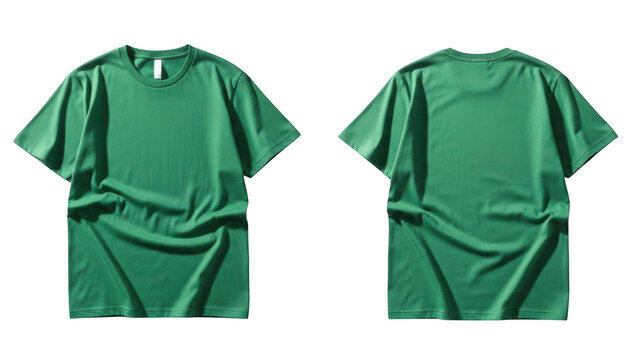 Green scrubs top shown from front and back png