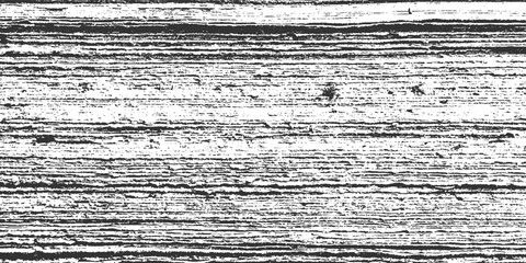 Fototapeta premium Black and white horizontal textured background with rough grainy lines and speckled imperfections abstract