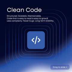 Poster Social Media Set for Finance Education Business Marketing IT