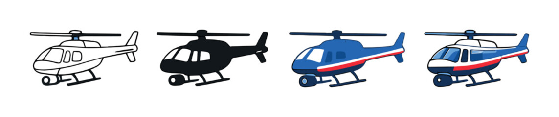 Evolution of helicopter design: conceptual progression from outline to detailed model