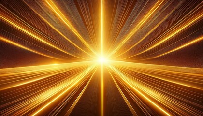 golden light rays abstract background sunburst radiance energy warm bright gold yellow flare shine glowing optical burst