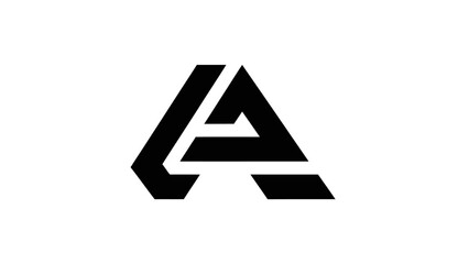Modern Abstract Letter A Logo Design, Geometric Monogram, Minimalist Branding Element