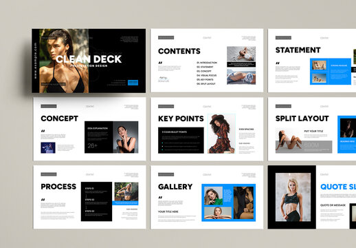 Clean Deck Presentation Template