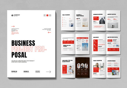 Project Proposal Template Layout