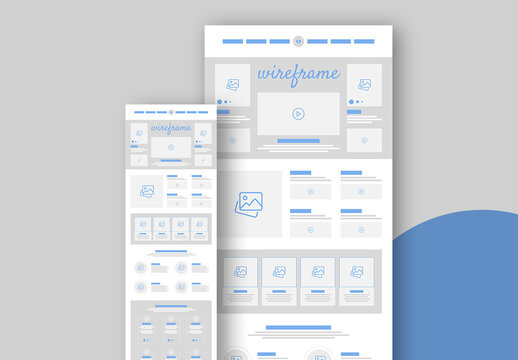 Wireframe Template Layout