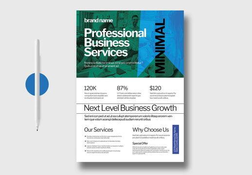 Professional Minimal Business Flyer Template