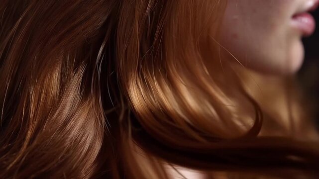 In a derma view, the essence enters the hair follicle, demonstrating the layered structure of skin and how essential nutrients permeate these layers, crucial for promoting vibrant and healthy hair.