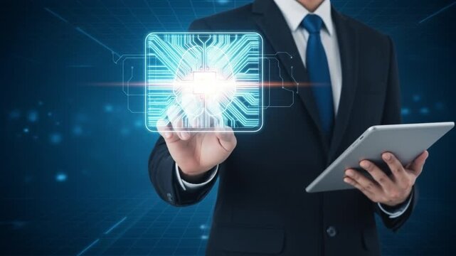 Deepfake concept ,Facial tracking, detection and recognition technology, Security system.Security system. matching facial movements. Matching facial movements for face swapping or impersonation