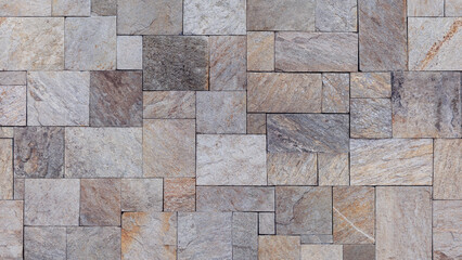 Obraz premium Closeup detail of tiled wall.