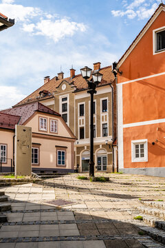 Zidovska ulica (Jewish Street), heart of the Jewish cultural quarter, key landmark and hub for cultural and artistic organizations, Maribor, Slovenia
