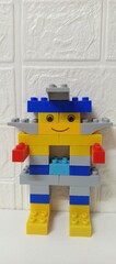 Colorful LEGO Figure with Symmetrical Design   © UmmiKalsum