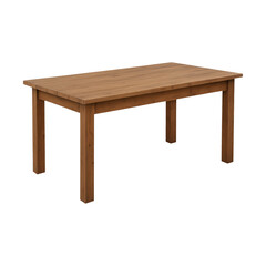 PNG Elegant wooden dining table