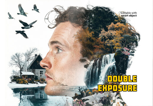 Double Exposure Photo Effect
