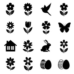 Isolated on transparent background black void with small white specks