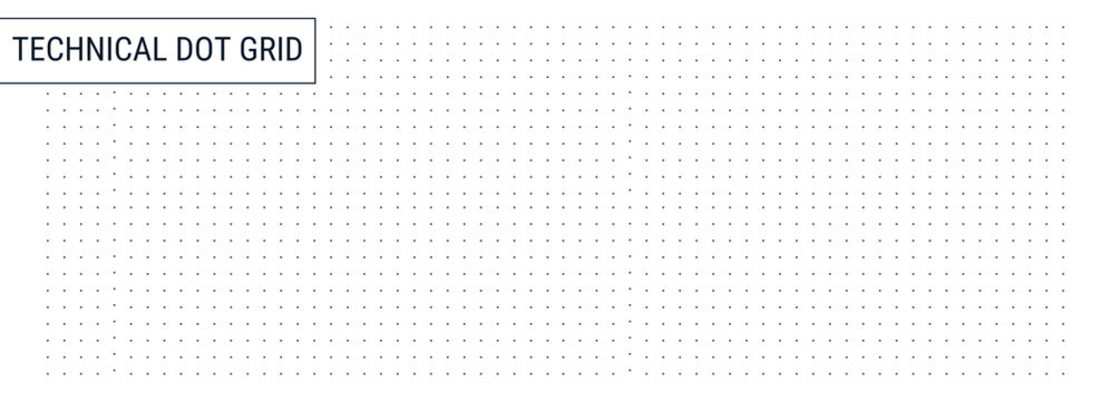 Black background graph for paper blueprint pattern and millimeter notebook grid. White lattice mm for architect gird black and yellow tech dot. Black vector sketch for paper checker background.