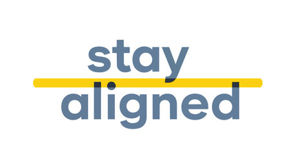 Emphasizing strategic coherence and consistent dedication through a powerful visual message of maintaining optimal alignment and purposeful
