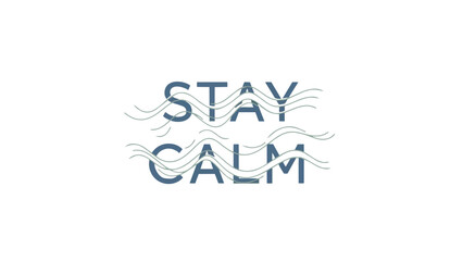 Embrace Serenity: A Visual Representation of Inner Peace and Tranquility Amidst Life's Flow