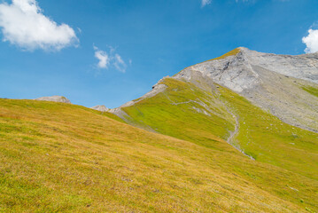 Fototapeta premium The summit of the mountain named 
