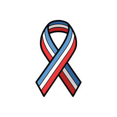 Obraz premium Set bundle national flag day ribbon vector illustration graphic design concept