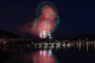 きほく燈籠祭「追悼スターマイン」