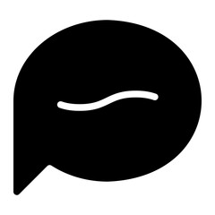 chat glyph icon