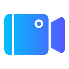 video calling app gradient icon