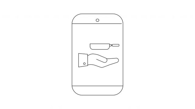Knife App Concept - Modern Technology for Culinary Assistance.