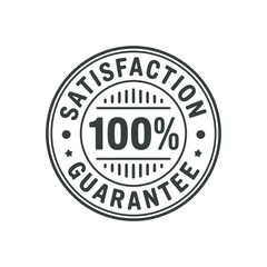 Obraz premium Satisfaction 100% Guaranteed Circular Badge