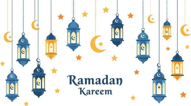 &ldquo;Ramadan Mubarak Arabic calligraphy, ultra minimal design, bold clean strokes, black vector lettering, centered composition, flat SVG illustration, isolated on white background, commercial Islamic