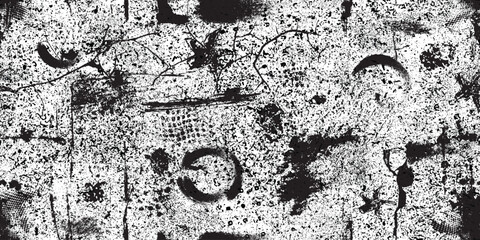 Scratched grungy endless pattern . seamless pattern texture. Organic overlay pattern . Vector repeatable scratchy texture .Screen print endless pattern texture. Scratches background texture.
