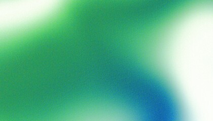 Obraz premium Green Gradient background colors with noise effect Grain Wallpaper Grainy noisy textured blurry texture abstract Digital noise gradient. 70s, 80s style. Abstract lo-fi background