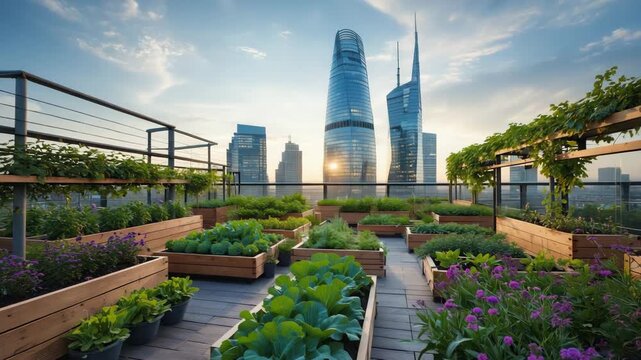 Realistic Outdoor Landscape with Gentle Plant Motion and Soft Parallax Depth 4K