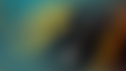 Obraz premium Abstract blur grainy gradient background texture. Colorful digital grain soft noise effect pattern. Lo-fi multicolor vintage retro. VHS Glitch Texture
