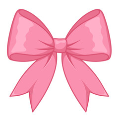 pink ribbon bow