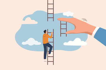 Helpful Hand and Ladder Climb