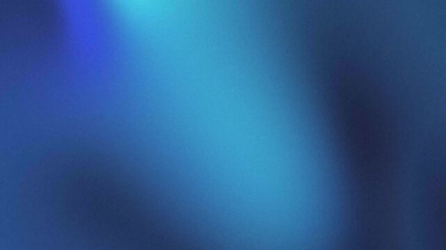 Cobalt blue abstract gradient background, grainy blurred animation, Blue blur background with noise texture, Vibrant motion animation for opener, Deep blue flowing animated backdrop