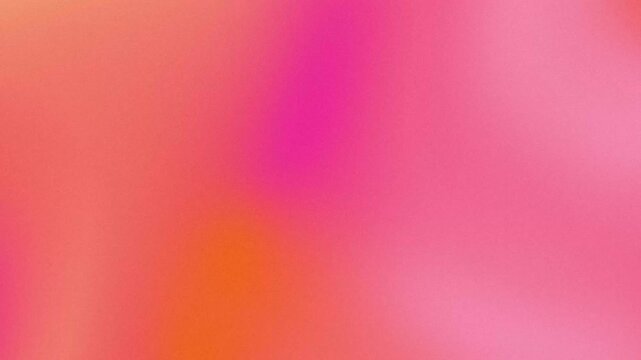 Vibrant peach abstract gradient background, Pink grainy blurred animation, Blur background with noise texture, Orange motion animation for opener, Flowing animated backdrop
