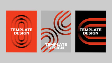 Retro Orange Circle Pattern Social Media Story Design