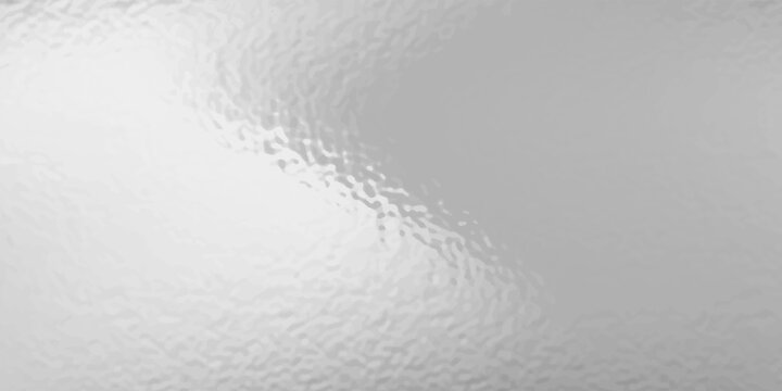 Silver gradient background. Foil paper, glitter effect. Chrome metal grey pattern. Gradation noise texture. Vector abstract illustration for web, card, bg, certificate design